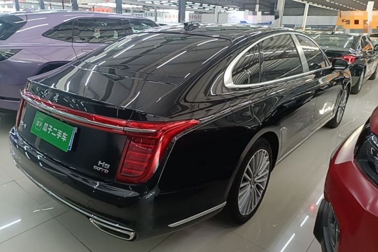 Used Hongqi H9 2020 2.0T Smart Connect Flagship Edition Rear Right 45 Deg