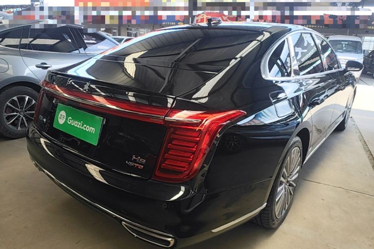 Used Hongqi H9 2020 2.0T Smart Connect Flagship Edition Rear Right 45 Deg