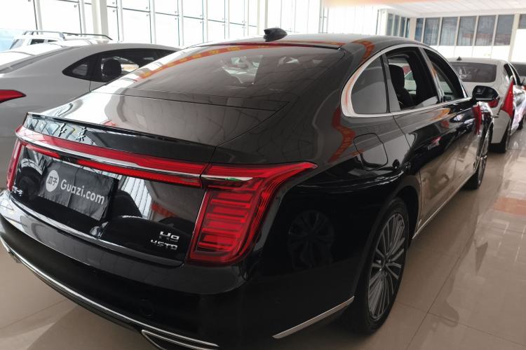 Used Hongqi H9 2020 2.0T Smart Connect Flagship Edition Rear Right 45 Deg