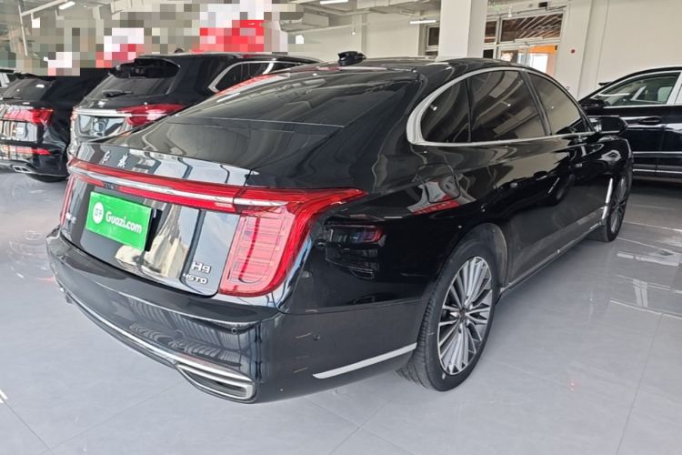 Used Hongqi H9 2020 Revised Version 2.0T Smart Connect Flagship Edition Rear Right 45 Deg