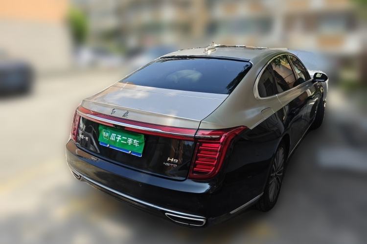 Used Hongqi H9 2020 2.0T Smart Connect Flagship Edition Rear Right 45 Deg