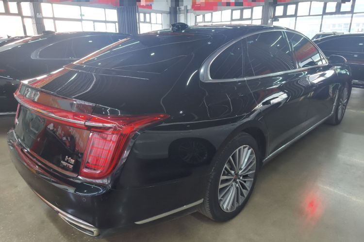 Used Hongqi H9 2020 2.0T Smart Connect Flagship Edition Rear Right 45 Deg