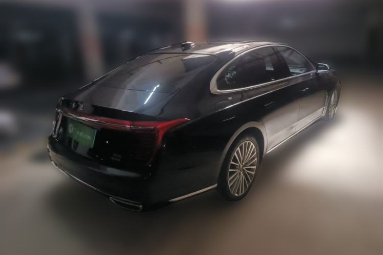 Used Hongqi H9 2020 2.0T Smart Connect Flagship Edition Rear Right 45 Deg