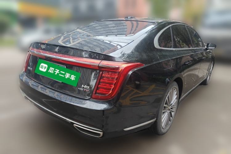 Used Hongqi H9 2020 2.0T Smart Connect Flagship Edition Rear Right 45 Deg