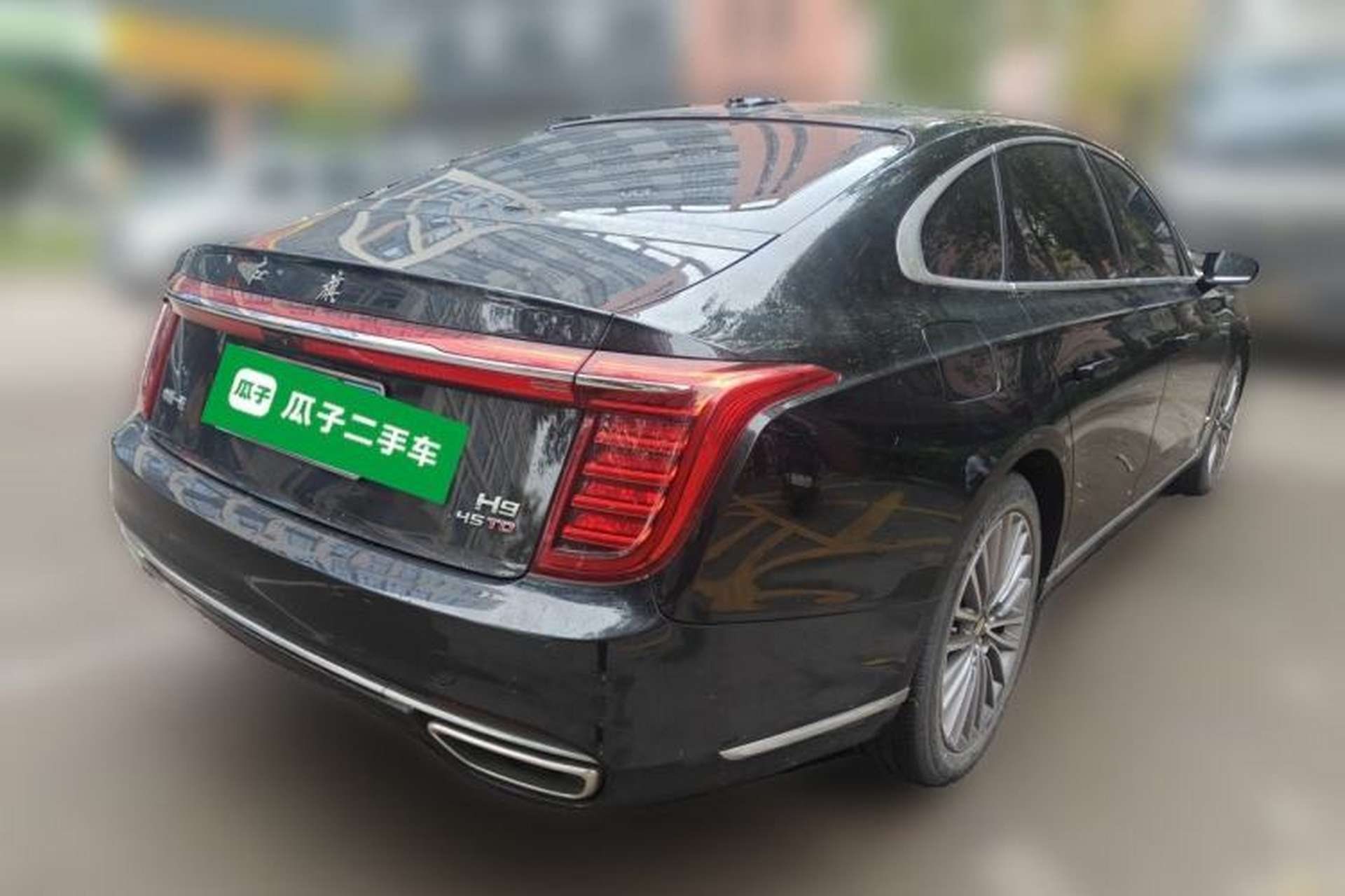 Used Hongqi H9 2020 2.0T Smart Connect Flagship Edition Rear Right 45 Deg