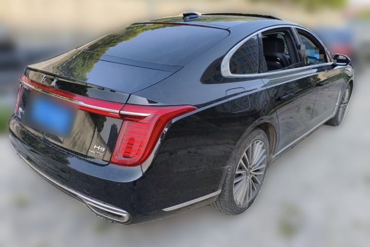 Used Hongqi H9 2020 2.0T Smart Connect Flagship Edition Rear Right 45 Deg