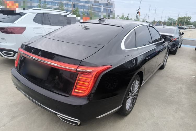 Used Hongqi H9 2020 2.0T Smart Connect Flagship Edition Rear Right 45 Deg