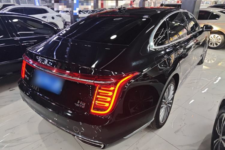 Used Hongqi H9 2020 2.0T Smart Connect Flagship Edition Rear Right 45 Deg