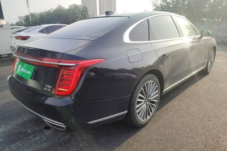 Used Hongqi H9 2020 2.0T Smart Connect Flagship Edition Rear Right 45 Deg