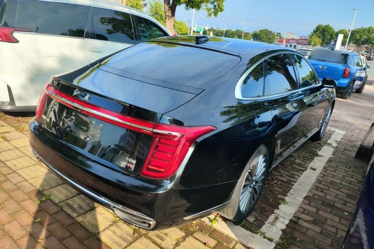 Used Hongqi H9 2020 2.0T Smart Connect Flagship Edition Rear Right 45 Deg