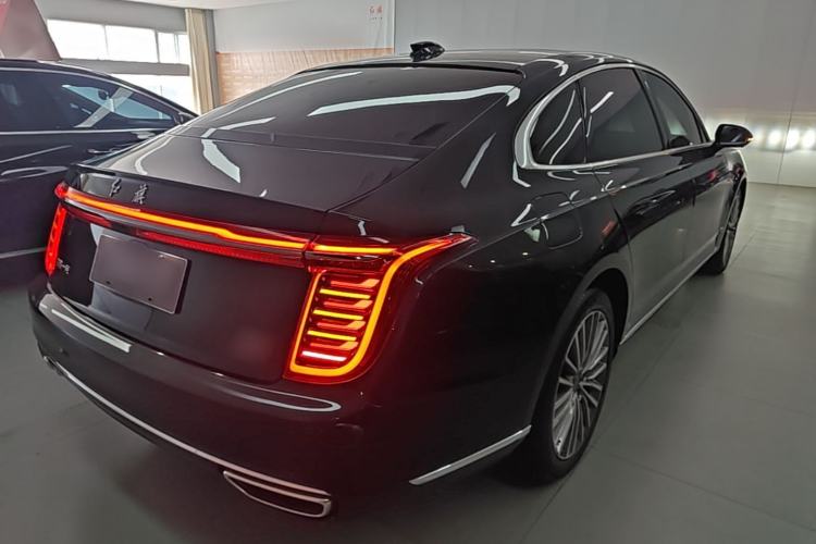 Used Hongqi H9 2020 2.0T Smart Connect Flagship Edition Rear Right 45 Deg