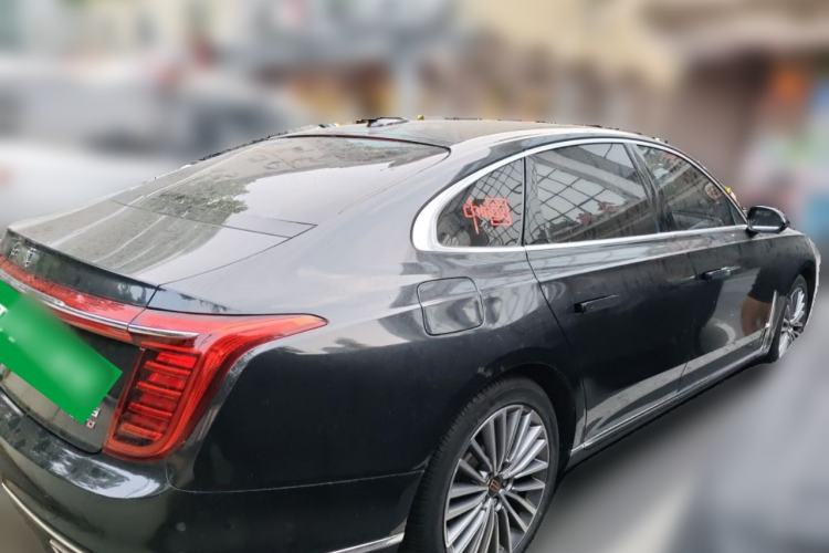 Used Hongqi H9 2020 2.0T Smart Connect Flagship Edition Rear Right 45 Deg