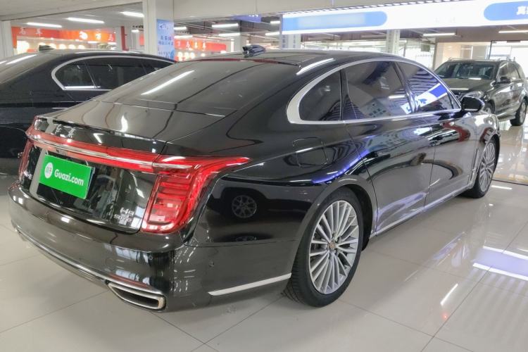 Used Hongqi H9 2020 3.0T Smart Connect Flagship Edition Rear Right 45 Deg