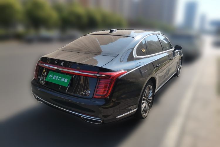 Used Hongqi H9 2020 2.0T Smart Connect Flagship Edition Rear Right 45 Deg