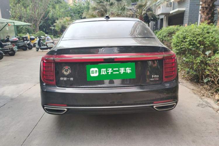 Used Hongqi H9 2020 2.0T Smart Connect Flagship Edition Rear