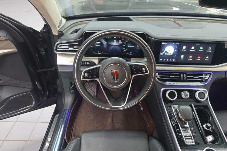 Used Hongqi H9 2020 3.0T Smart Connect Flagship Four-Seat Version Steering Wheel