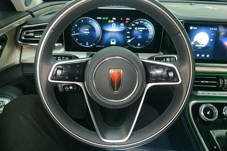 Used Hongqi H9 2020 3.0T Smart Connect Flagship Four-Seat Version Steering Wheel