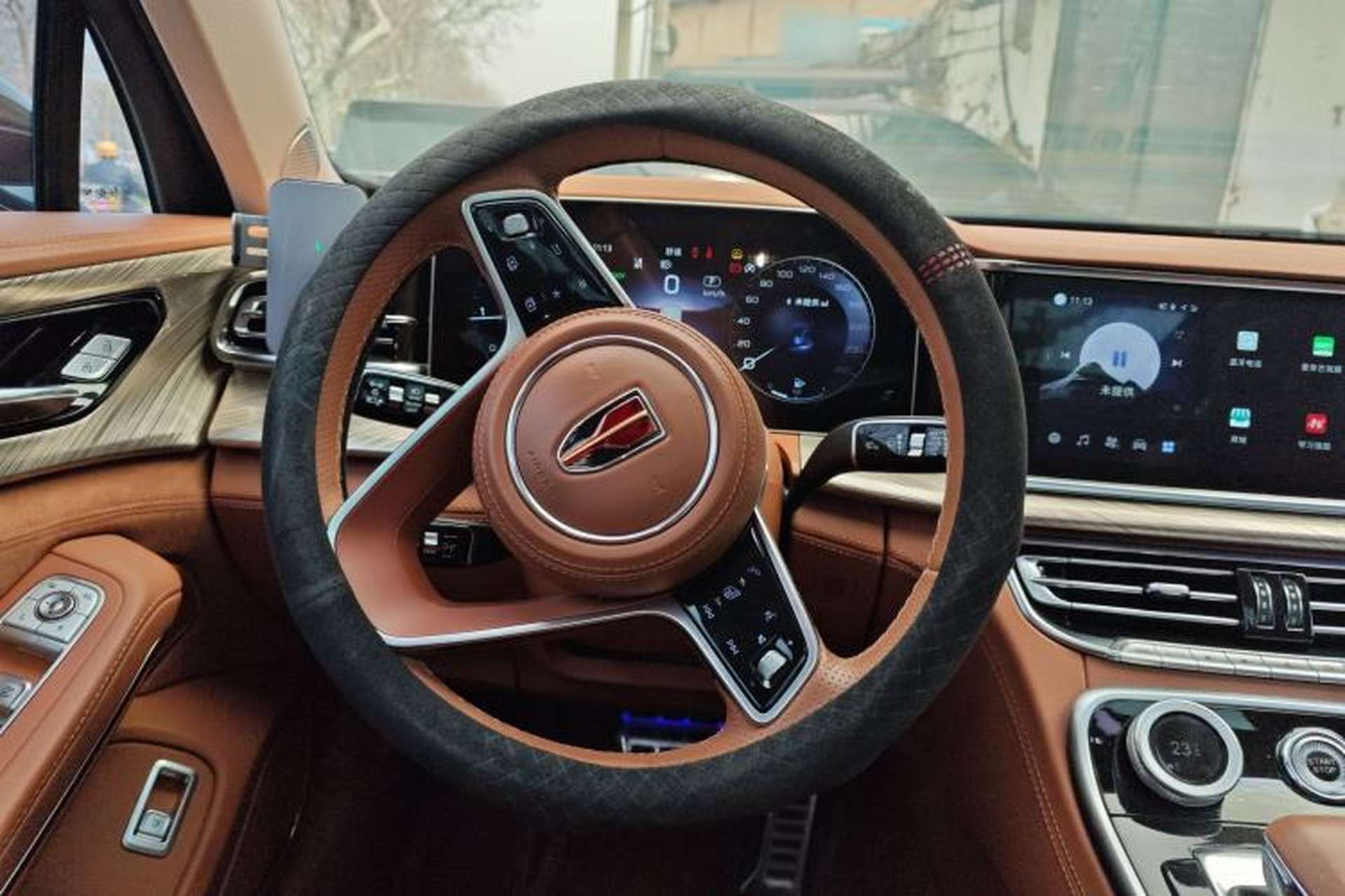 Used Hongqi H9 2020 2.0T Smart Connect Flagship Edition Steering Wheel