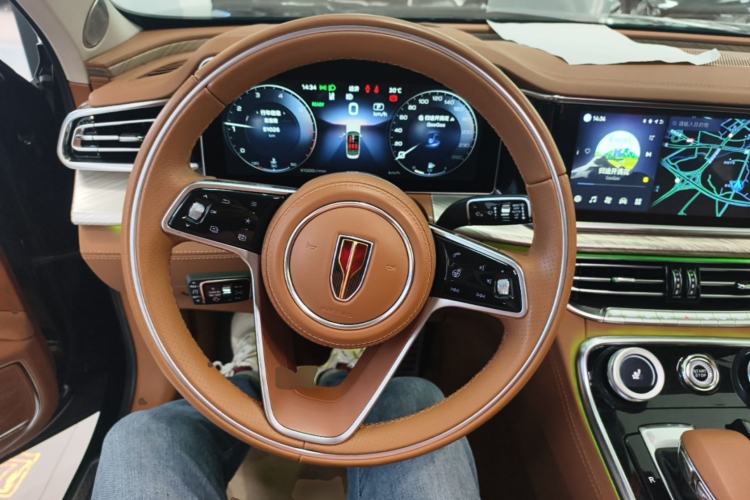 Used Hongqi H9 2020 Revised Version 2.0T Smart Connect Flagship Edition Steering Wheel