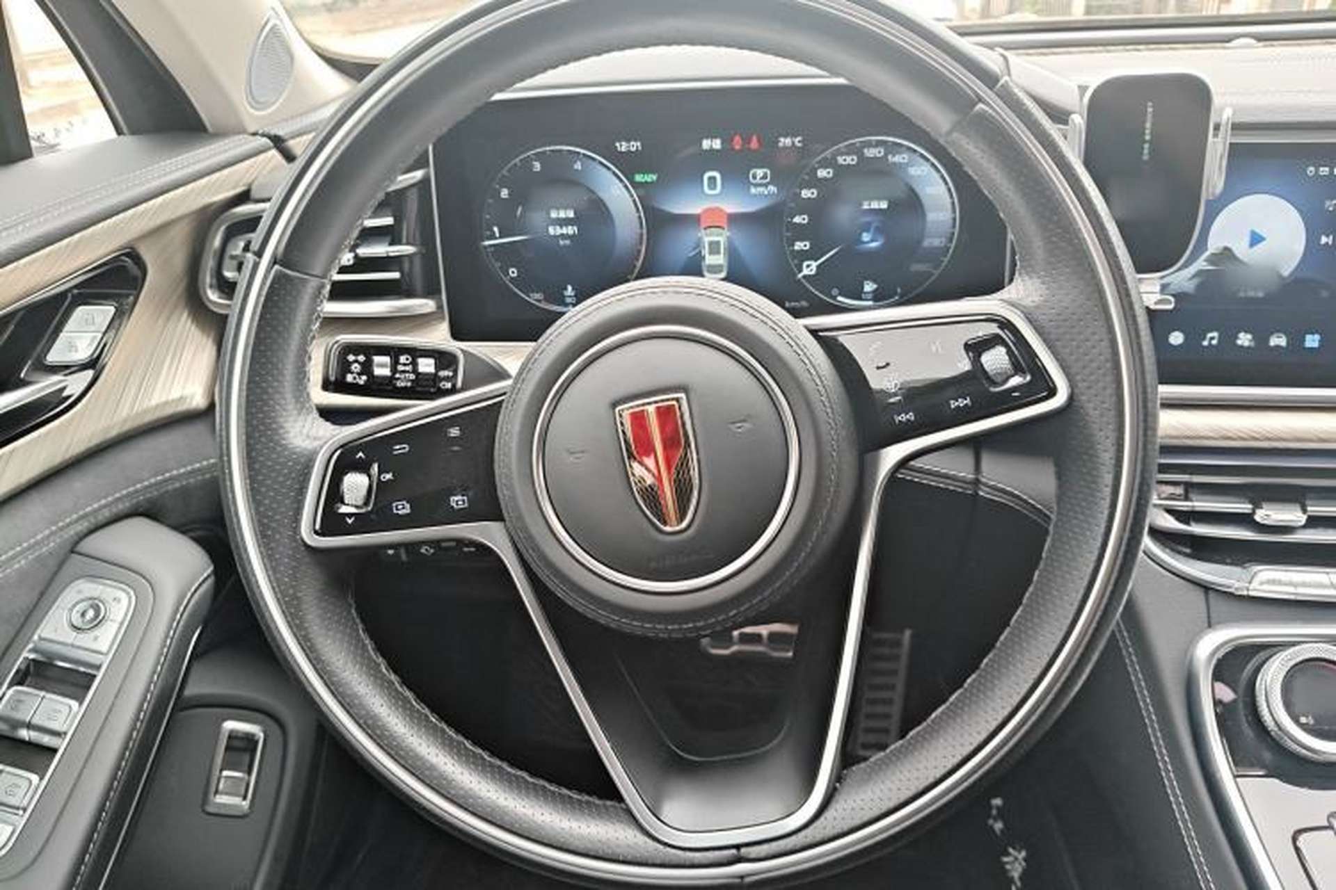 Used Hongqi H9 2020 2.0T Smart Connect Flagship Edition Steering Wheel