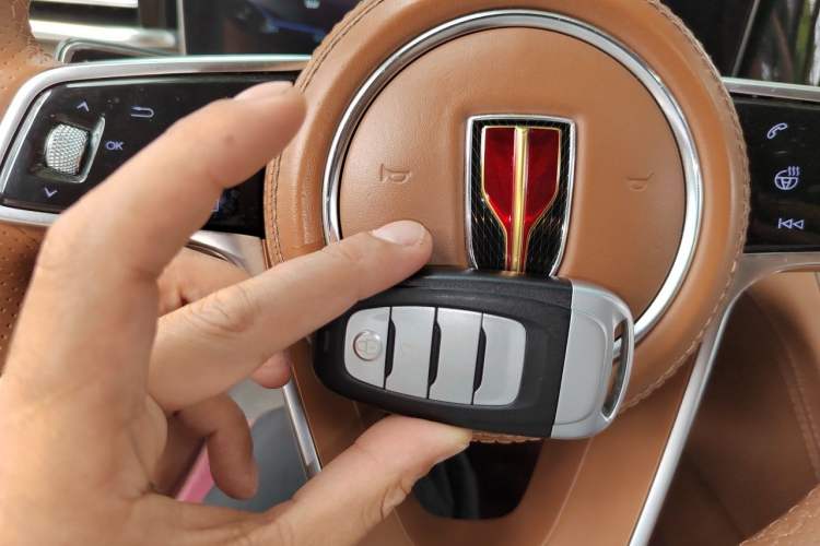 Used Hongqi H9 2020 2.0T Smart Connect Flagship Edition Vehicle Key