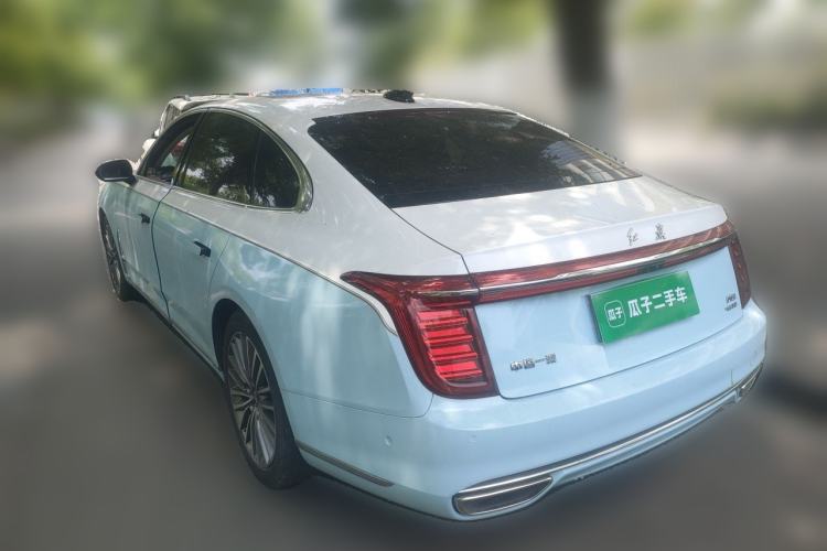 Used Hongqi H9 2020 2.0T Smart Connect Flagship Edition Rear Left 45 Deg
