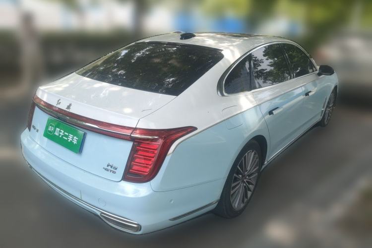 Used Hongqi H9 2020 2.0T Smart Connect Flagship Edition Rear Right 45 Deg