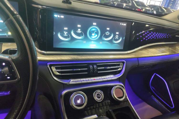 Used Hongqi H9 2020 2.0T Smart Connect Flagship Edition Audio And AC Panel