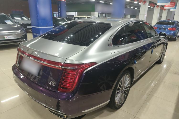 Used Hongqi H9 2020 2.0T Smart Connect Flagship Edition Rear Right 45 Deg