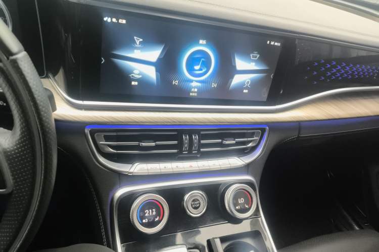 Used Hongqi H9 2020 3.0T Smart Connect Flagship Four-Seat Version Audio And AC Panel