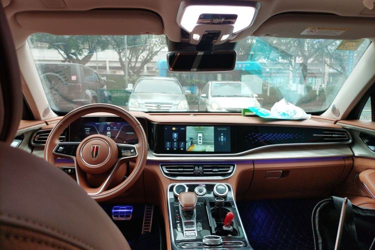 Used Hongqi H9 2020 3.0T Smart Connect Flagship Edition Center Console