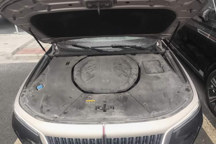 Used Hongqi H9 2020 3.0T Smart Connect Flagship Four-Seat Version Engine Bay