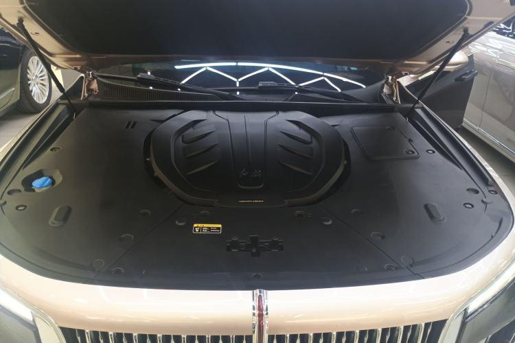 Used Hongqi H9 2020 3.0T Smart Connect Flagship Four-Seat Version Engine Bay