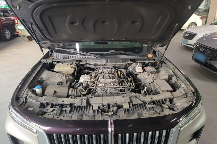 Used Hongqi H9 2020 2.0T Smart Connect Flagship Edition Engine Bay