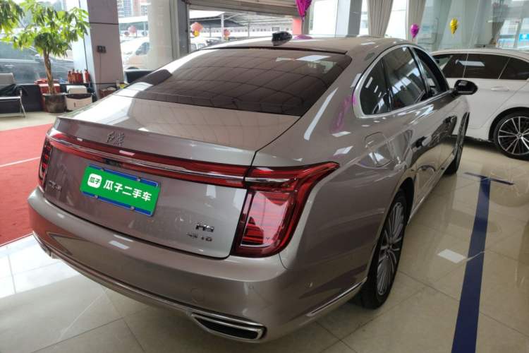 Used Hongqi H9 2020 2.0T Smart Connect Flagship Edition Rear Right 45 Deg