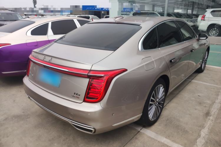 Used Hongqi H9 2020 2.0T Smart Connect Flagship Edition Rear Right 45 Deg