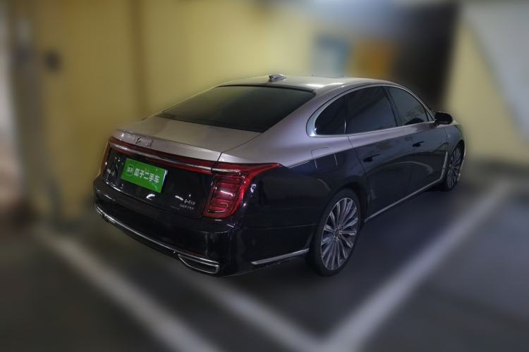 Used Hongqi H9 2020 3.0T Smart Connect Flagship Four-Seat Version Rear Right 45 Deg