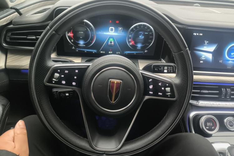 Used Hongqi H9 2020 3.0T Smart Connect Flagship Four-Seat Version Steering Wheel
