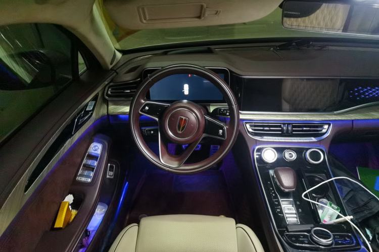 Used Hongqi H9 2020 3.0T Smart Connect Flagship Four-Seat Version Steering Wheel