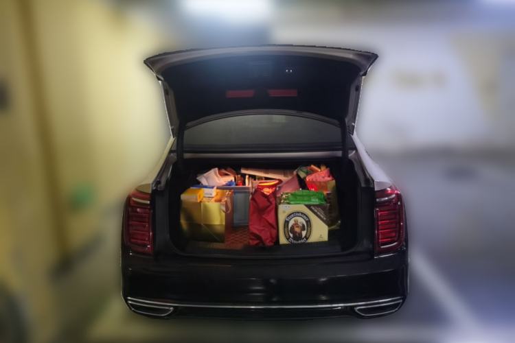 Used Hongqi H9 2020 3.0T Smart Connect Flagship Four-Seat Version Trunk