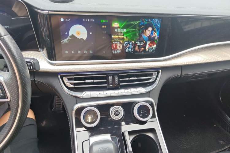 Used Hongqi H9 2020 3.0T Smart Connect Flagship Edition Audio And AC Panel
