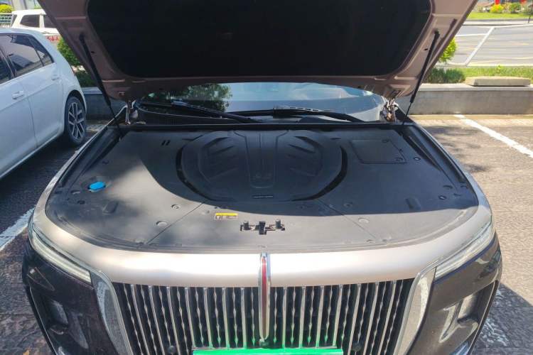 Used Hongqi H9 2020 3.0T Smart Connect Flagship Four-Seat Version Engine Bay