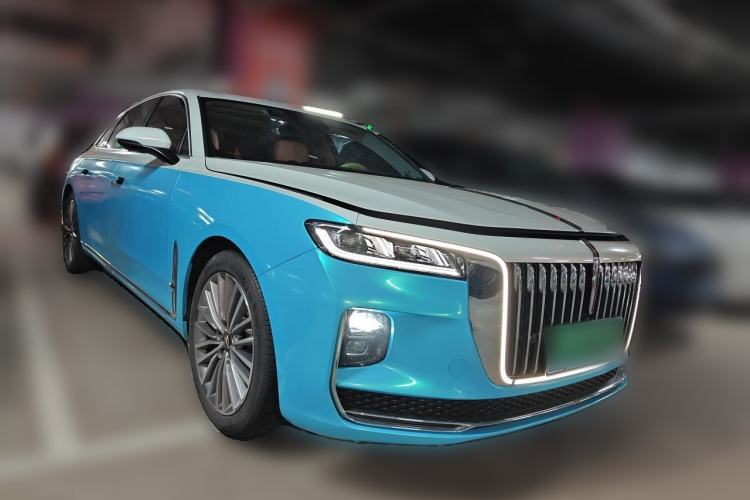 Used Hongqi H9 2020 2.0T Smart Connect Flagship Edition Front Right 45 Deg