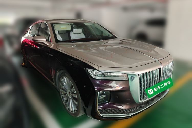 Used Hongqi H9 2020 3.0T Smart Connect Flagship Four-Seat Version Front Right 45 Deg