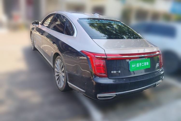 Used Hongqi H9 2020 3.0T Smart Connect Flagship Four-Seat Version Rear Left 45 Deg