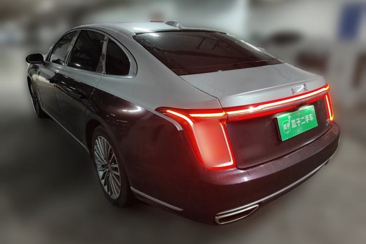 Used Hongqi H9 2020 3.0T Smart Connect Flagship Edition Rear Left 45 Deg