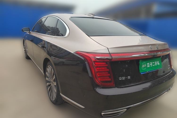 Used Hongqi H9 2020 3.0T Smart Connect Flagship Four-Seat Version Rear Left 45 Deg