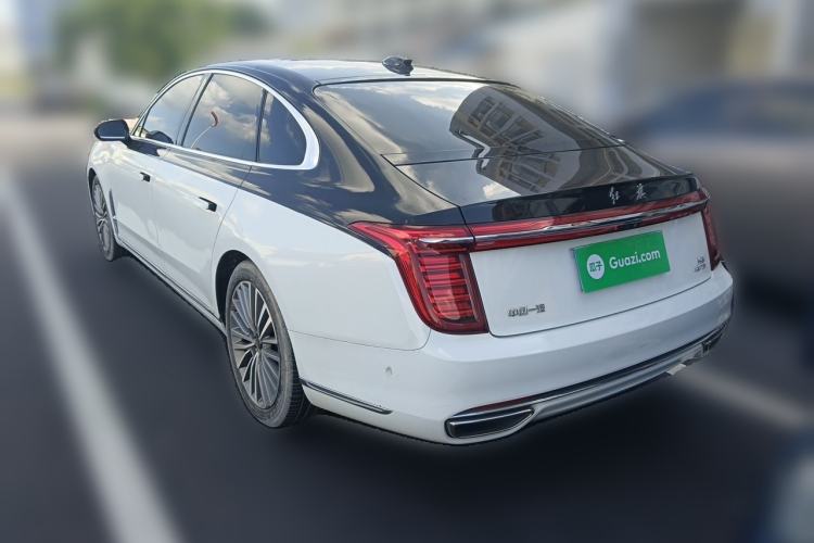 Used Hongqi H9 2020 2.0T Smart Connect Flagship Edition Rear Left 45 Deg