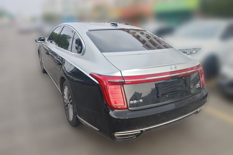 Used Hongqi H9 2020 2.0T Smart Connect Flagship Edition Rear Left 45 Deg