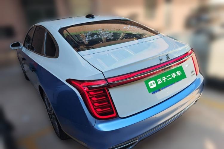 Used Hongqi H9 2020 2.0T Smart Connect Flagship Edition Rear Left 45 Deg